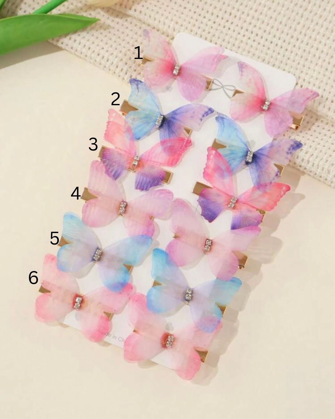 Butterfly Hair Clip (A)
