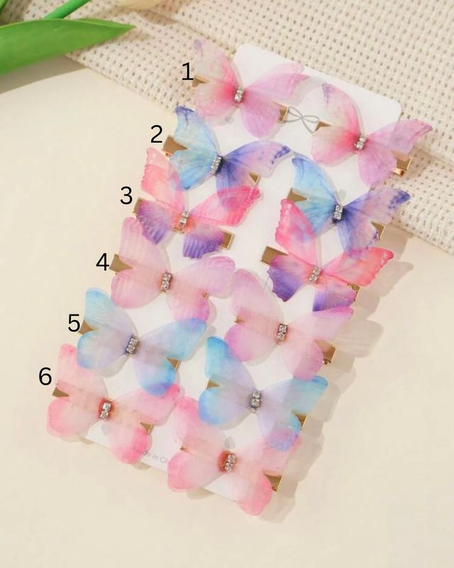 Butterfly Hair Clip (A)