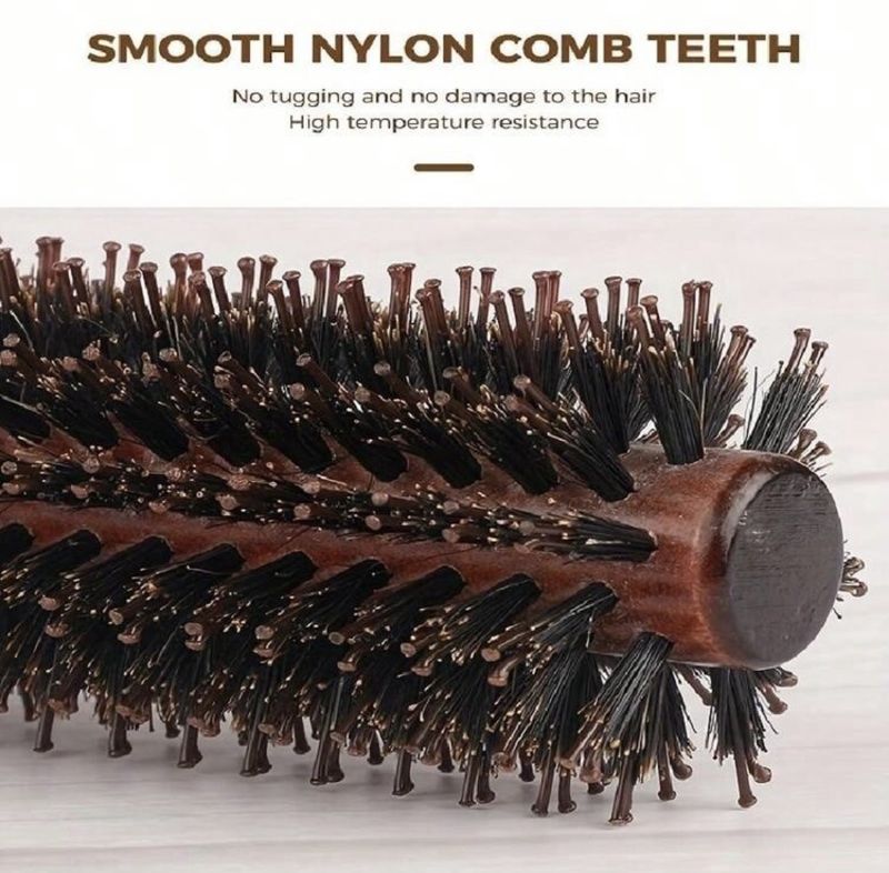 Brush - Roller Hair - Wood