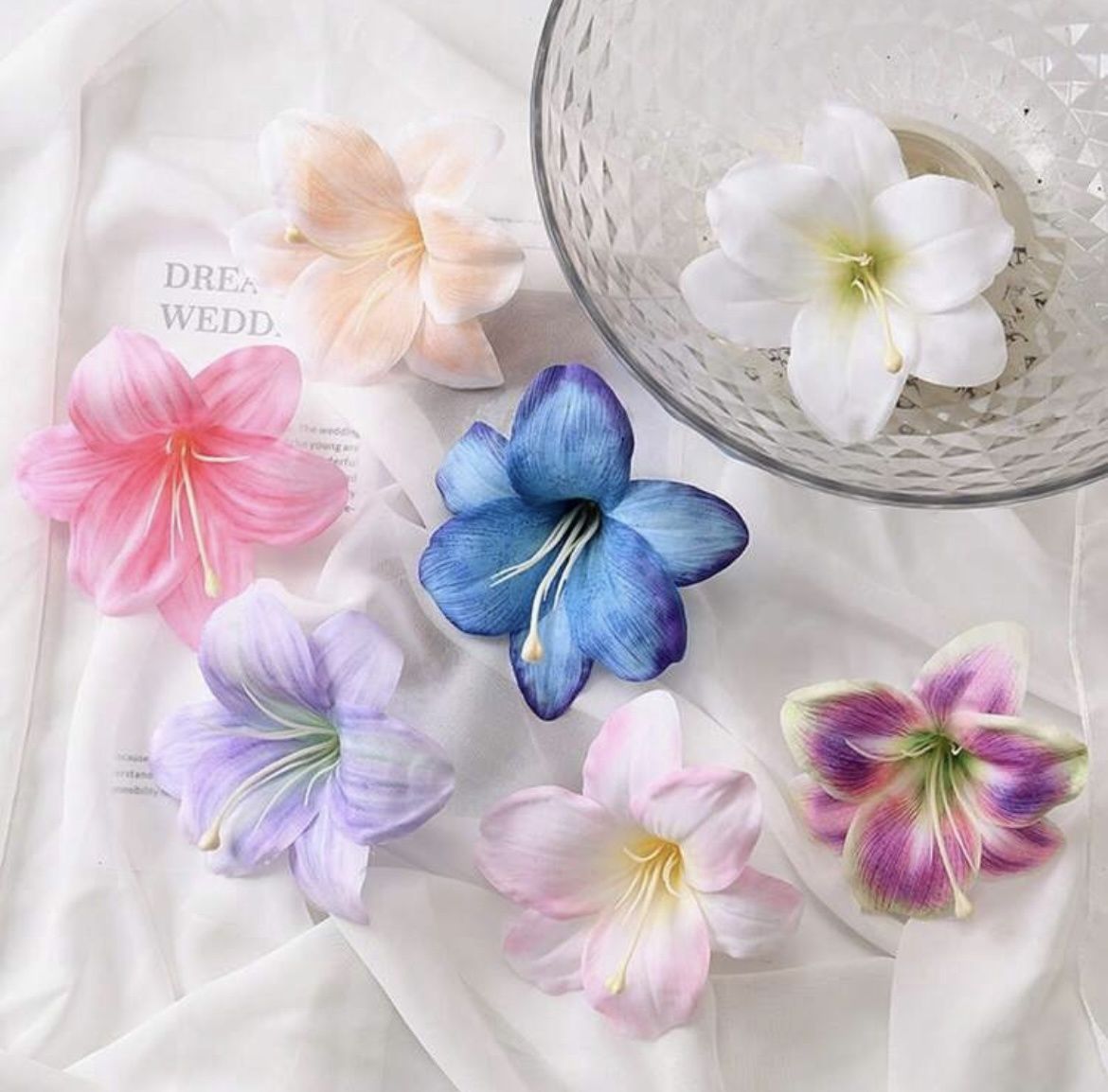 Lily Flower Hair Clip