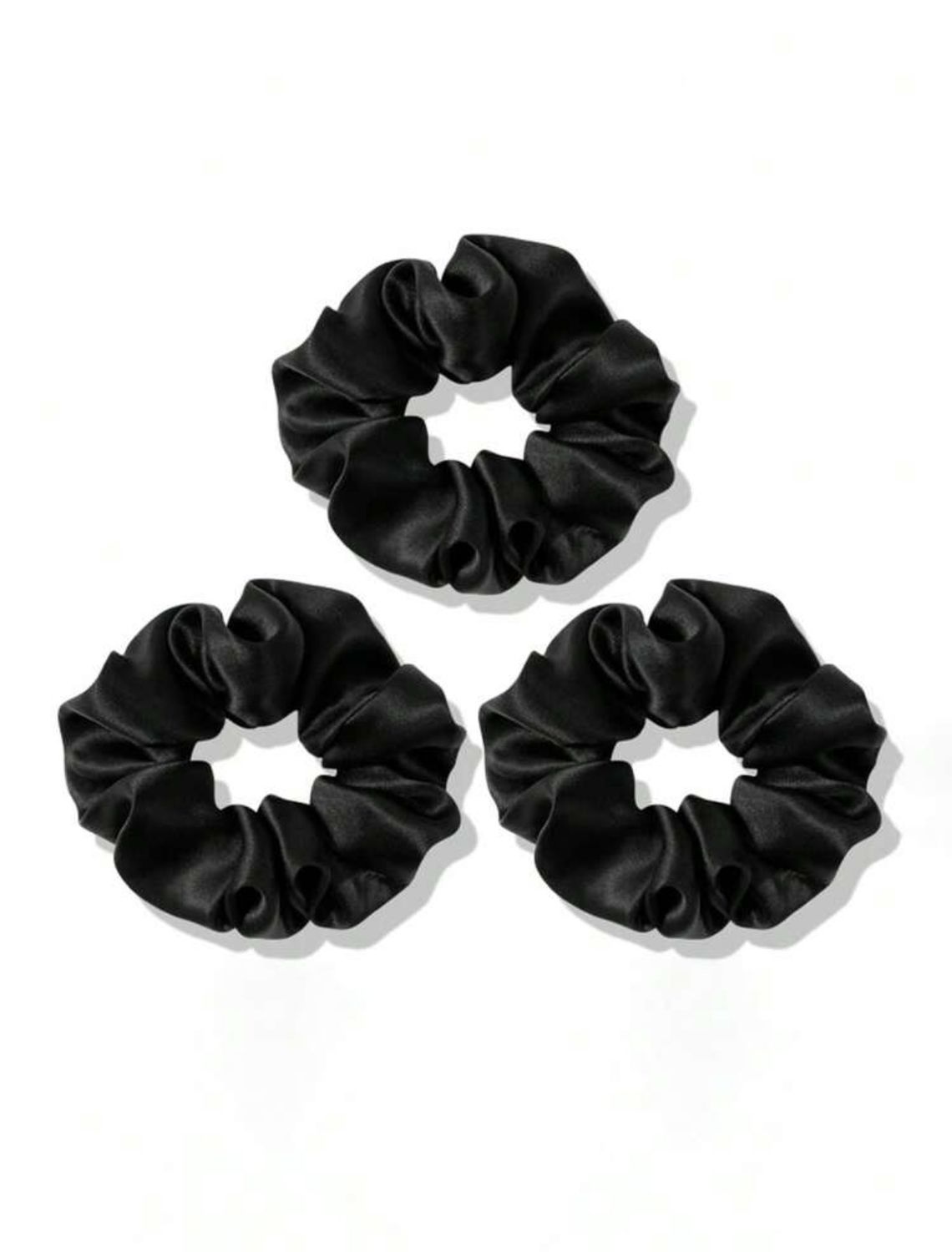 Scrunchie - Black (Satin)