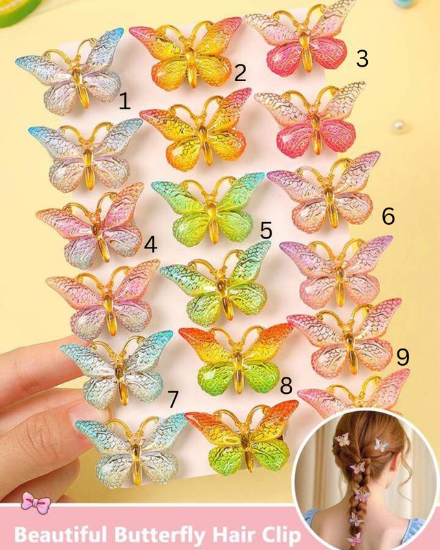 Cute Butterfly Hair Clip