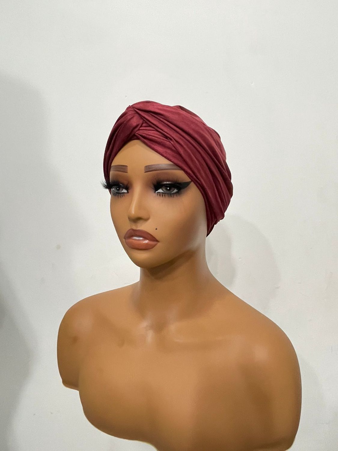 Turban Wrap - Burgundy