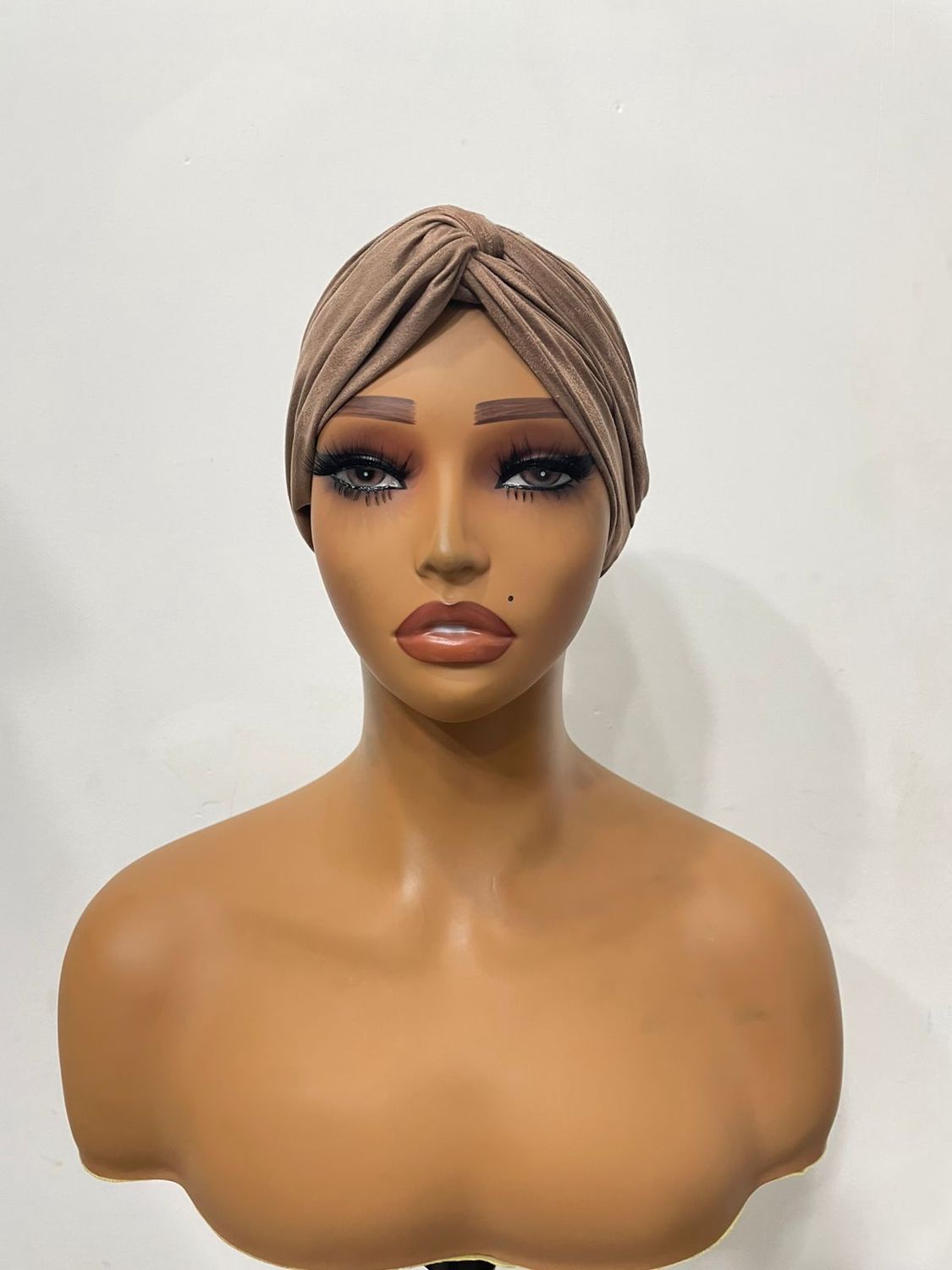 Turban Wrap - Light Brown