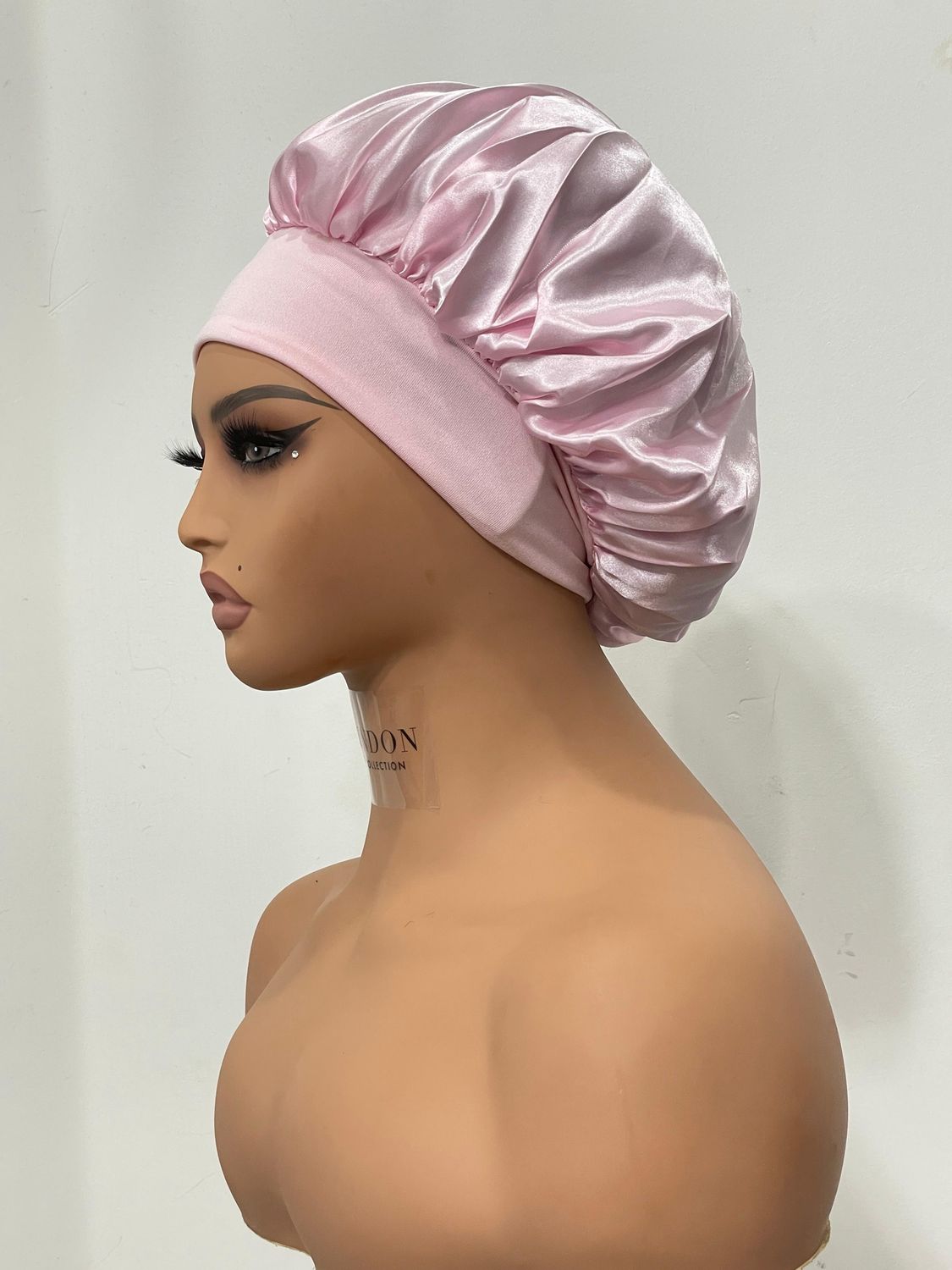 Satin Bonnet - Baby Pink