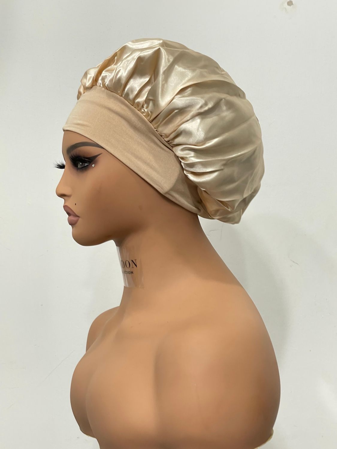 Satin Bonnet - Gold