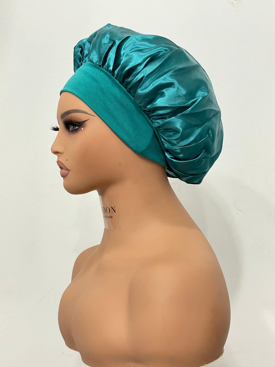 Satin Bonnet - Emerald
