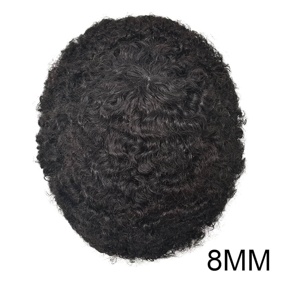 Lace w/PU - Afro Curl 8mm