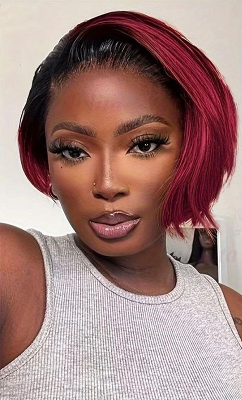 Pixie Wig - Straight 1B/BUG (Lace)