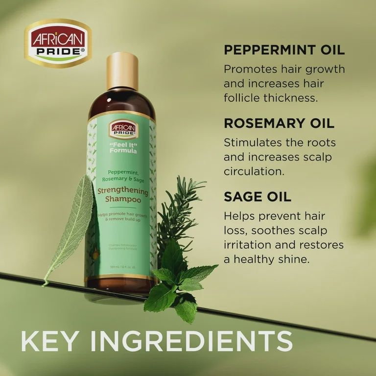 African Pride - Feel It Formula Strengthening Shampoo12oz