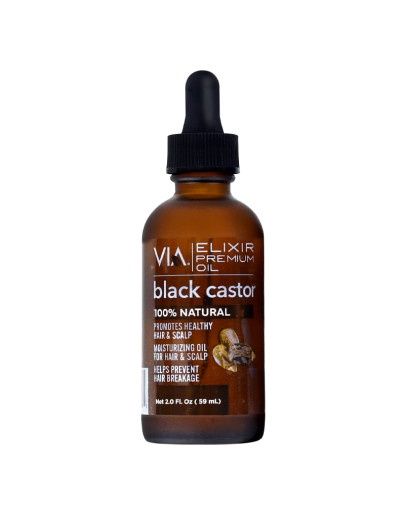 Via Premium - Black Castor Oil Elixir 2oz