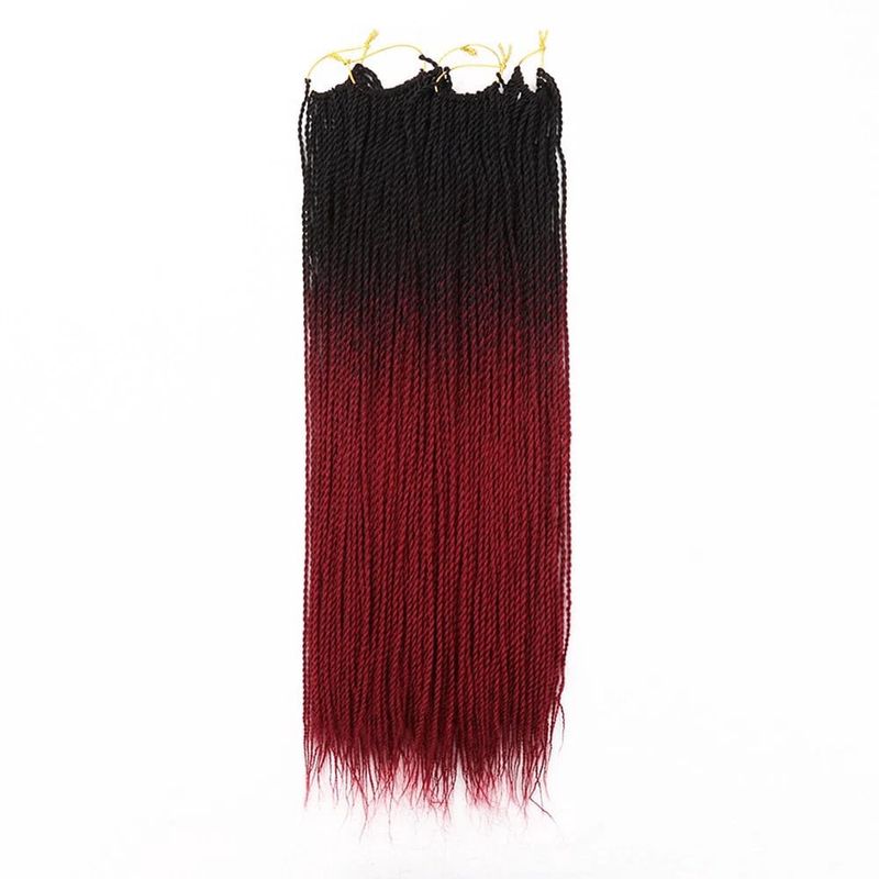 Senegal Twist 22&quot; - #1B/Red