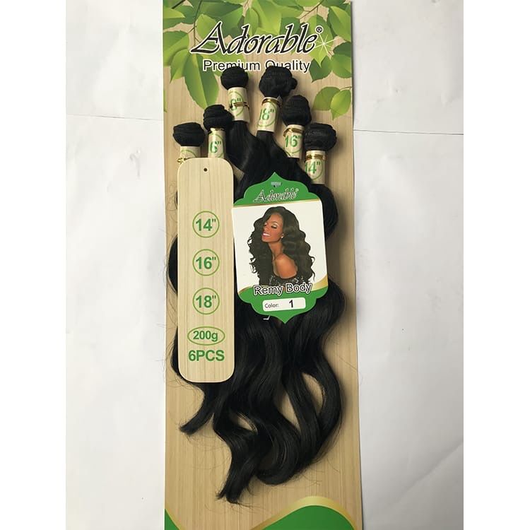 Adorable (Green) - Remy Body – (14/16/18) - #1