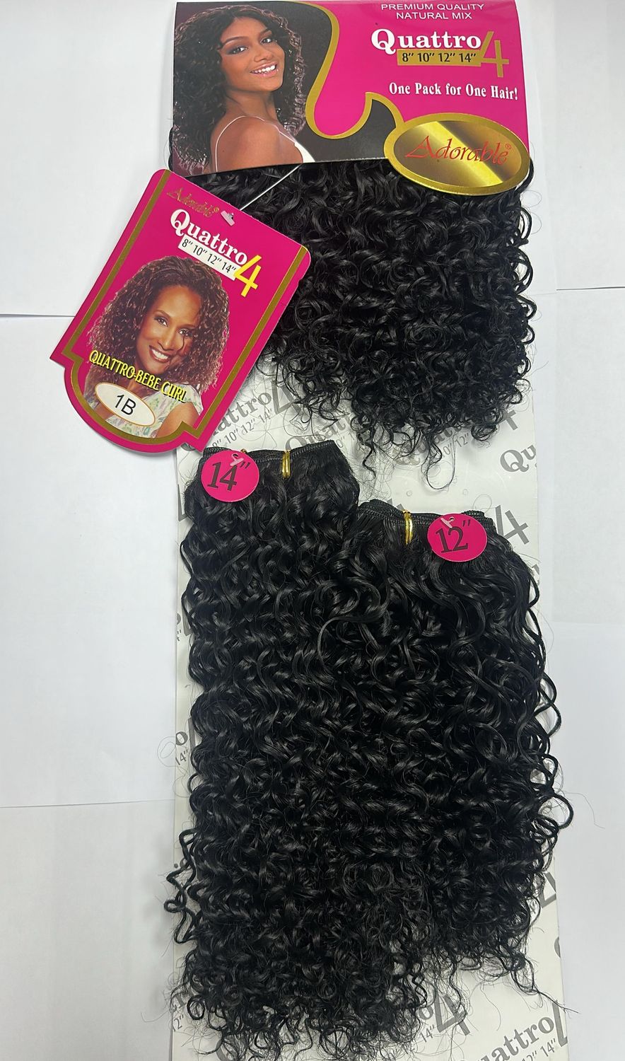 Adorable (Pink) - Bebe Curl – (8/10/12/14) - #1B