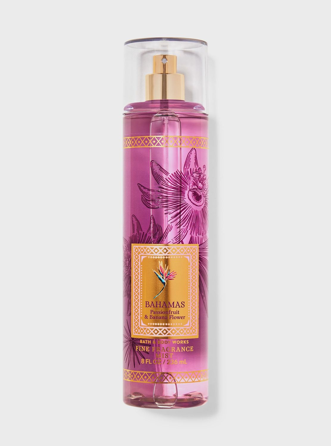 PASSIONFRUIT &amp; BANANA FLOWER Fine Fragrance Mist 8 fl oz / 236 mL Item No: 028008078