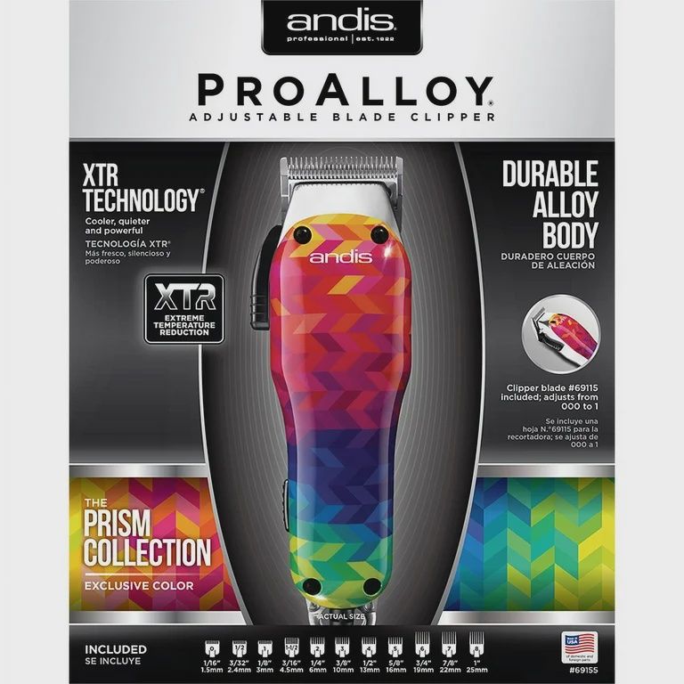 Andis Professional Pro Alloy Prism Collection Adjustable Blade Clipper
