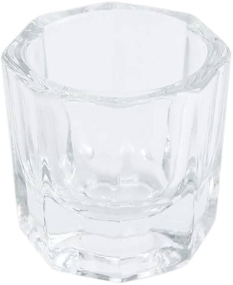 Acrylic Liquid Powder Dish Glass