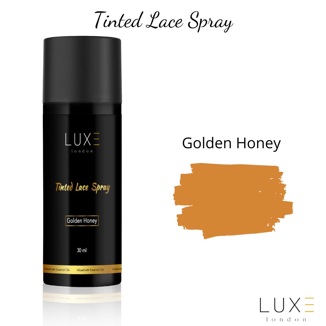 Luxe London - Tinted Lace Spray 30ml - Golden Honey