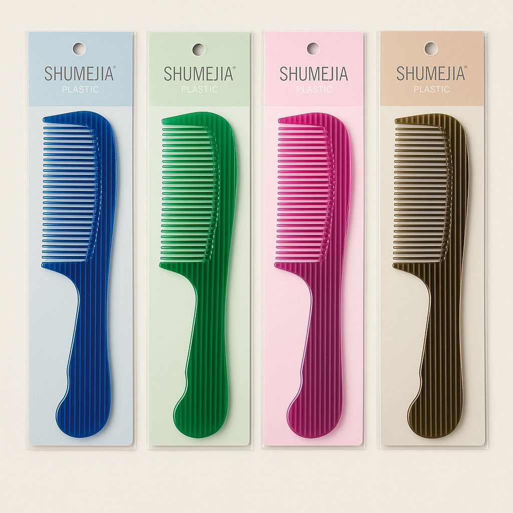 Comb - Shumeijia - Pink Stripes