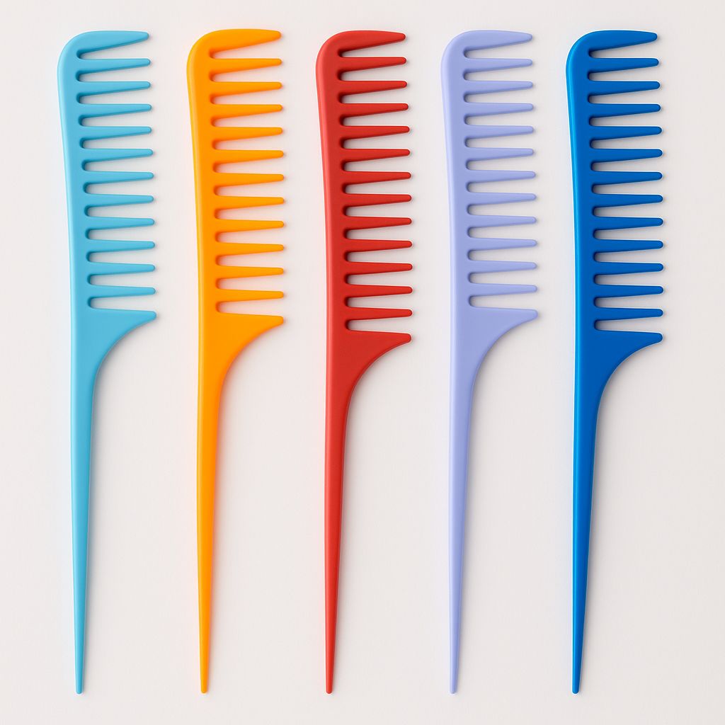 Rat Tail Comb - Plastic Tail (Rake Tooth)
