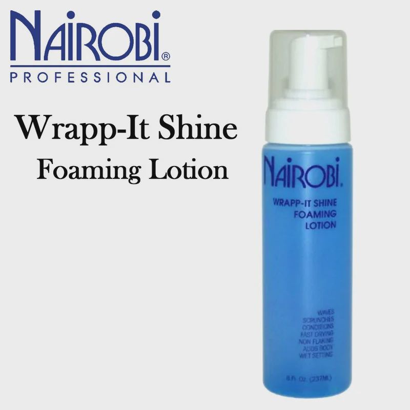 Nairobi Wrapp-It Shine Foaming Lotion 8oz