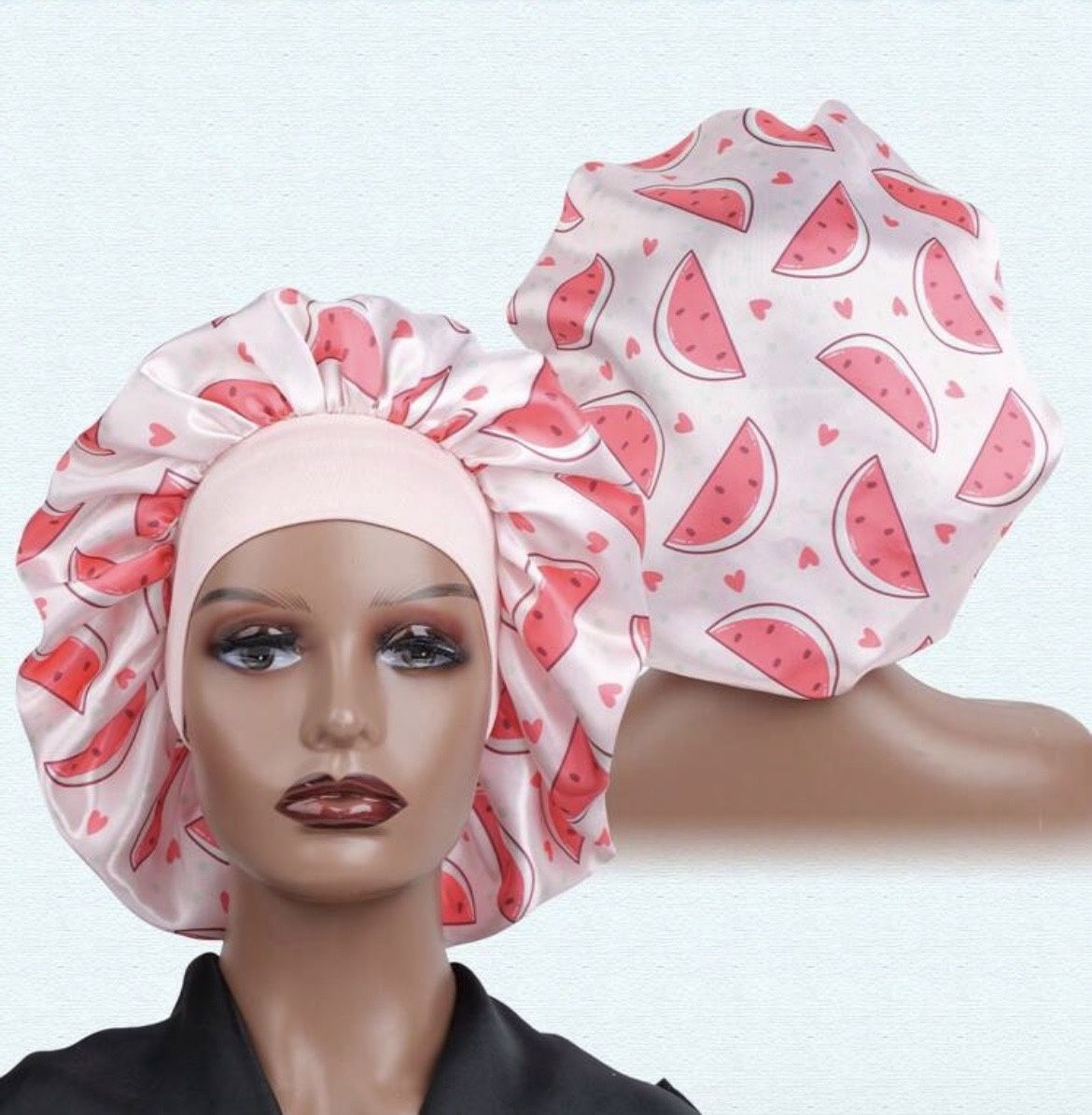 Satin Bonnet - Watermelon