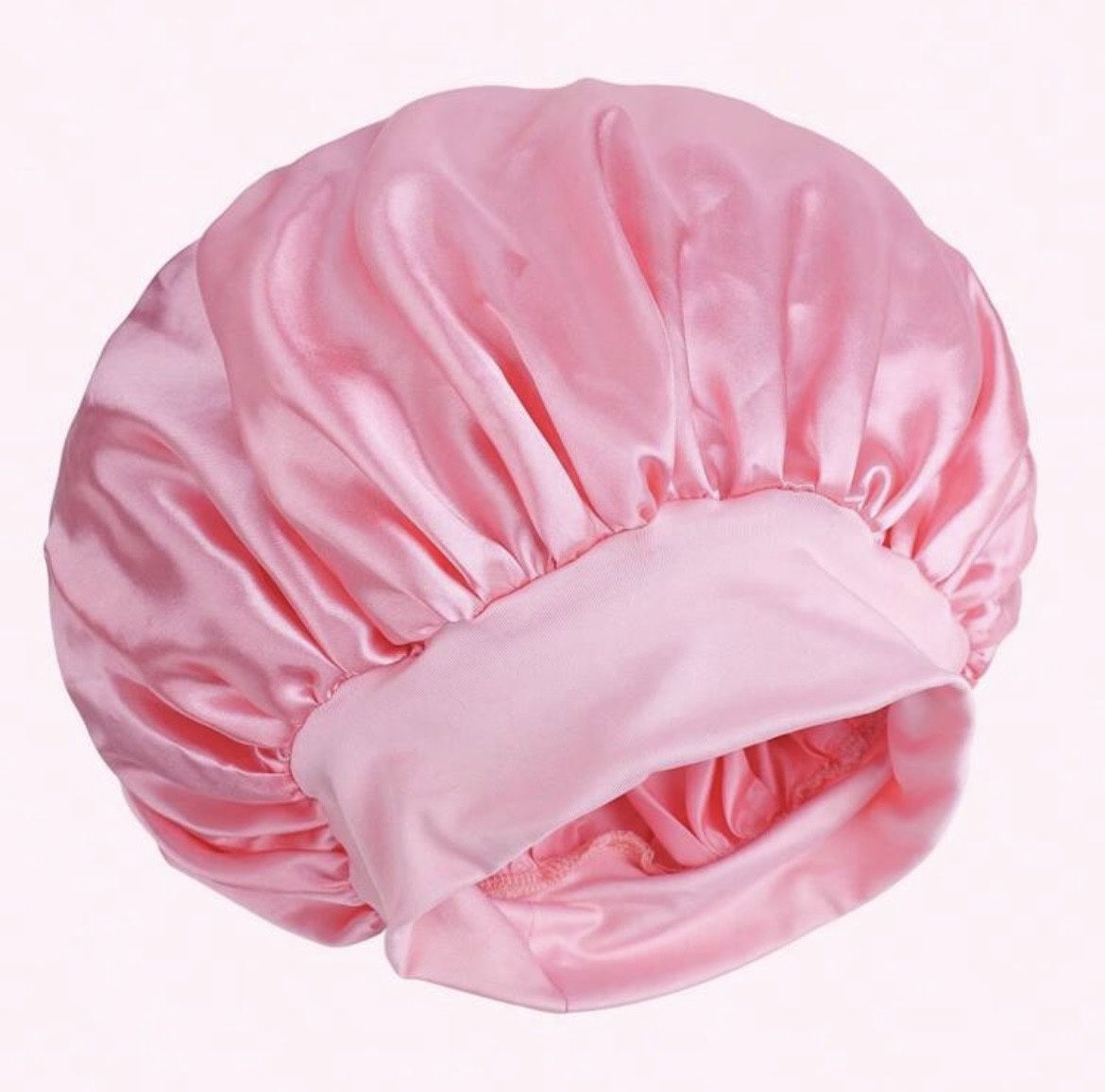 Satin Bonnet - Dark Pink