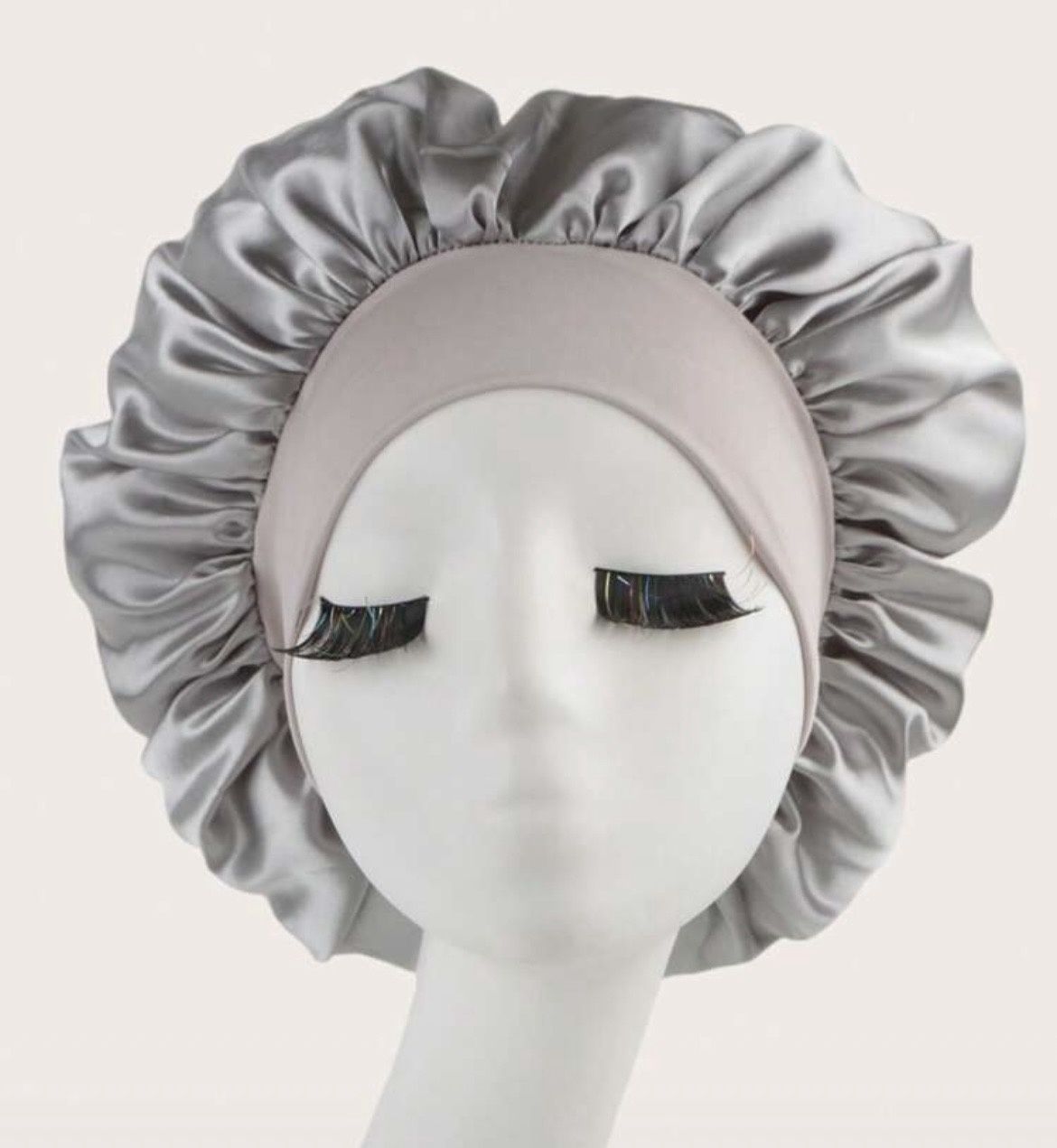 Satin Bonnet - Silver