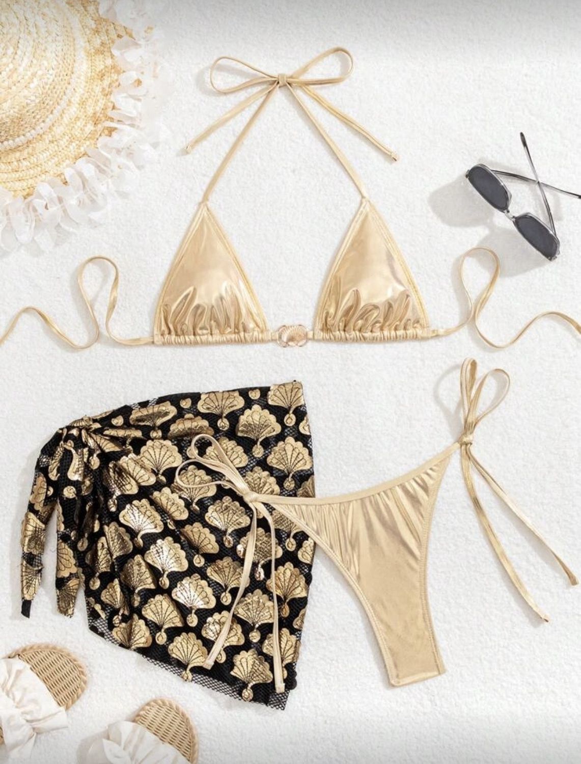 Swim - Metallic Seashell