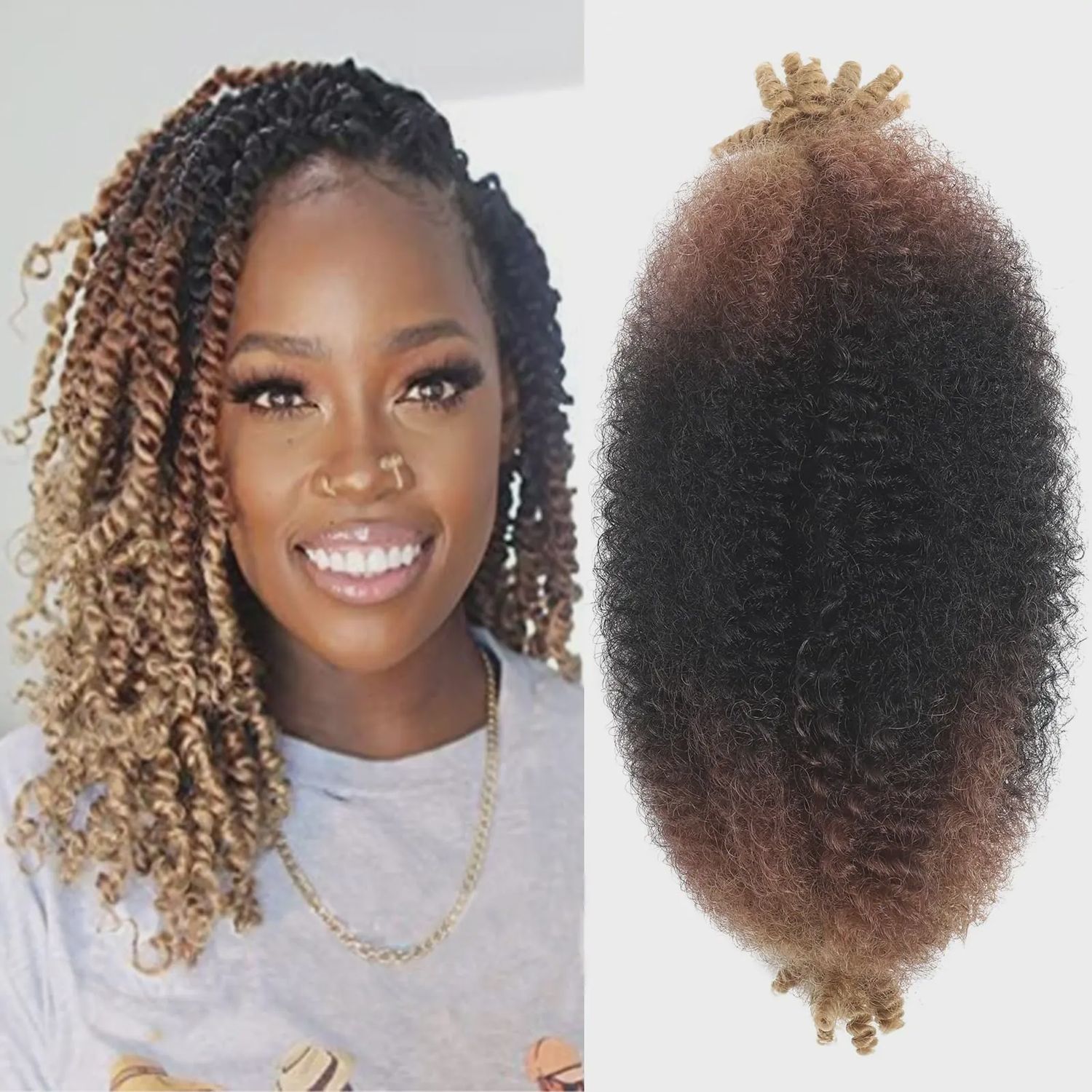 Afro Twists Braid - #1B/27