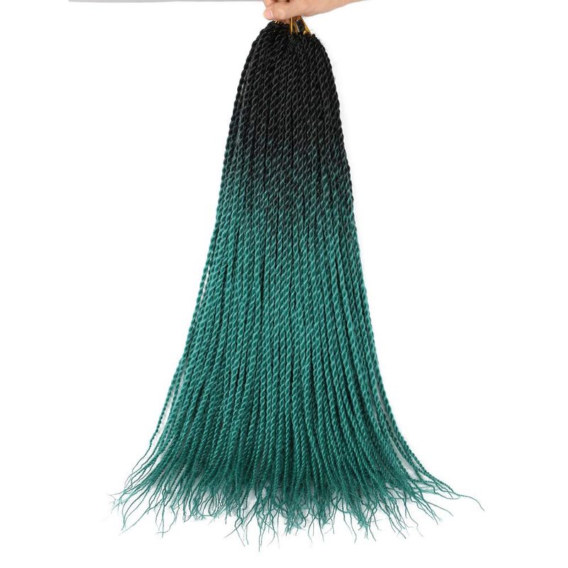 Senegal Twist 22&quot; - #1B/Dark Green