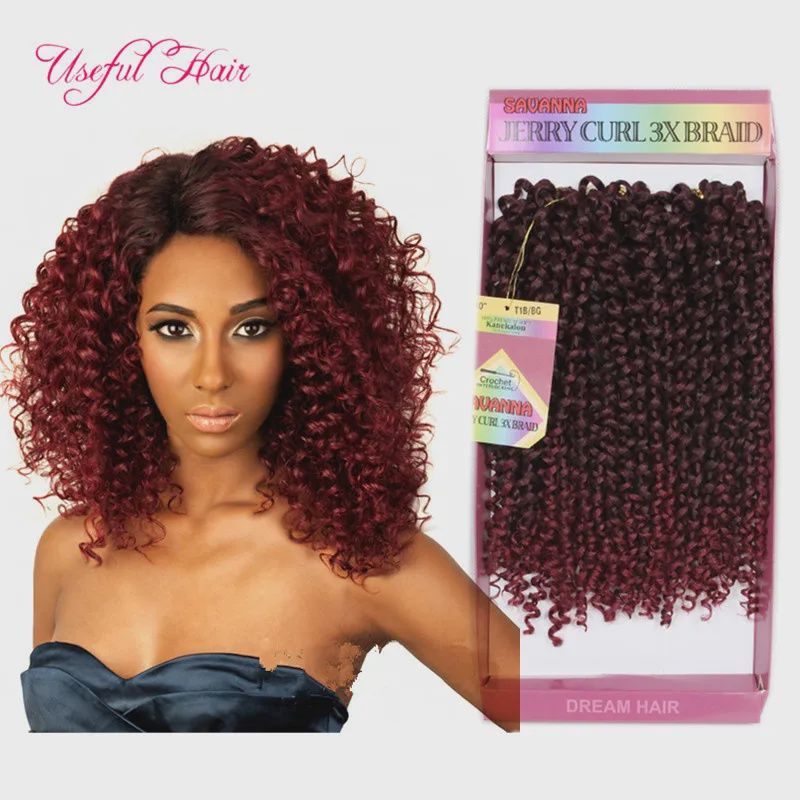 Dream Hair - Savanna - Jerry Curl 3x Box Braid - #BUG