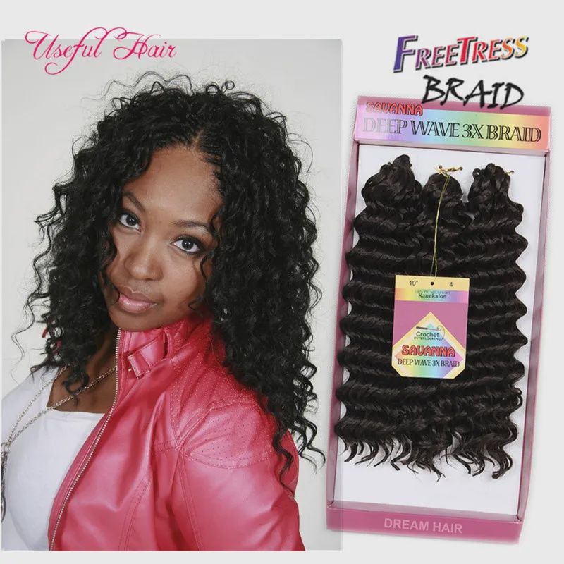 Dream Hair - Savanna - Deep Wave 3x Box Braid - #1B