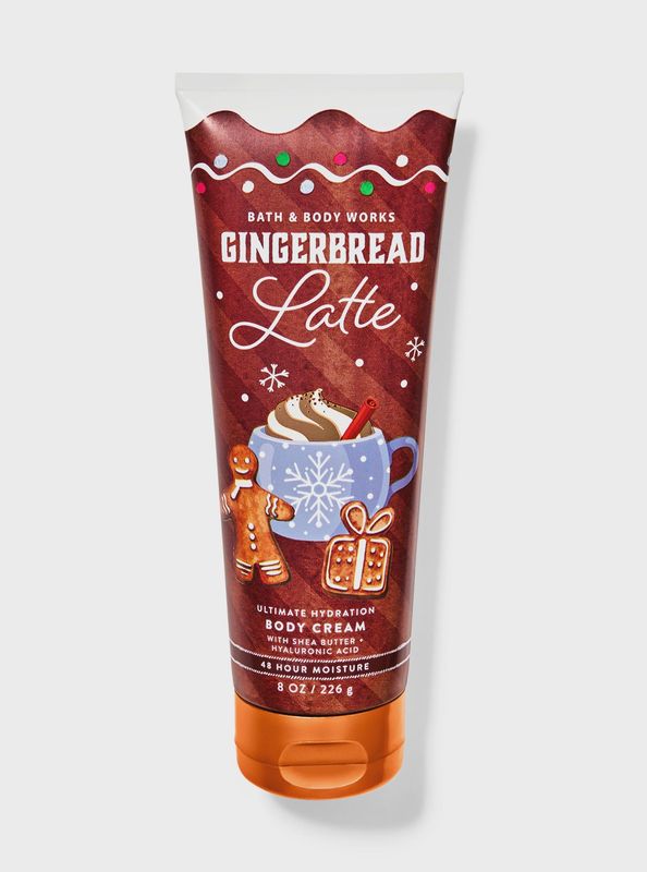 Bath &amp; Body - Gingerbread Latte - Ultimate Hydration Body Cream 8oz