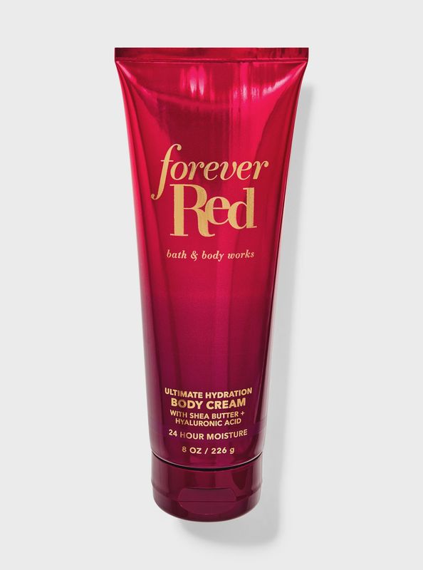 Bath &amp; Body - Forever Red - Ultimate Hydration Body Cream - 8oz