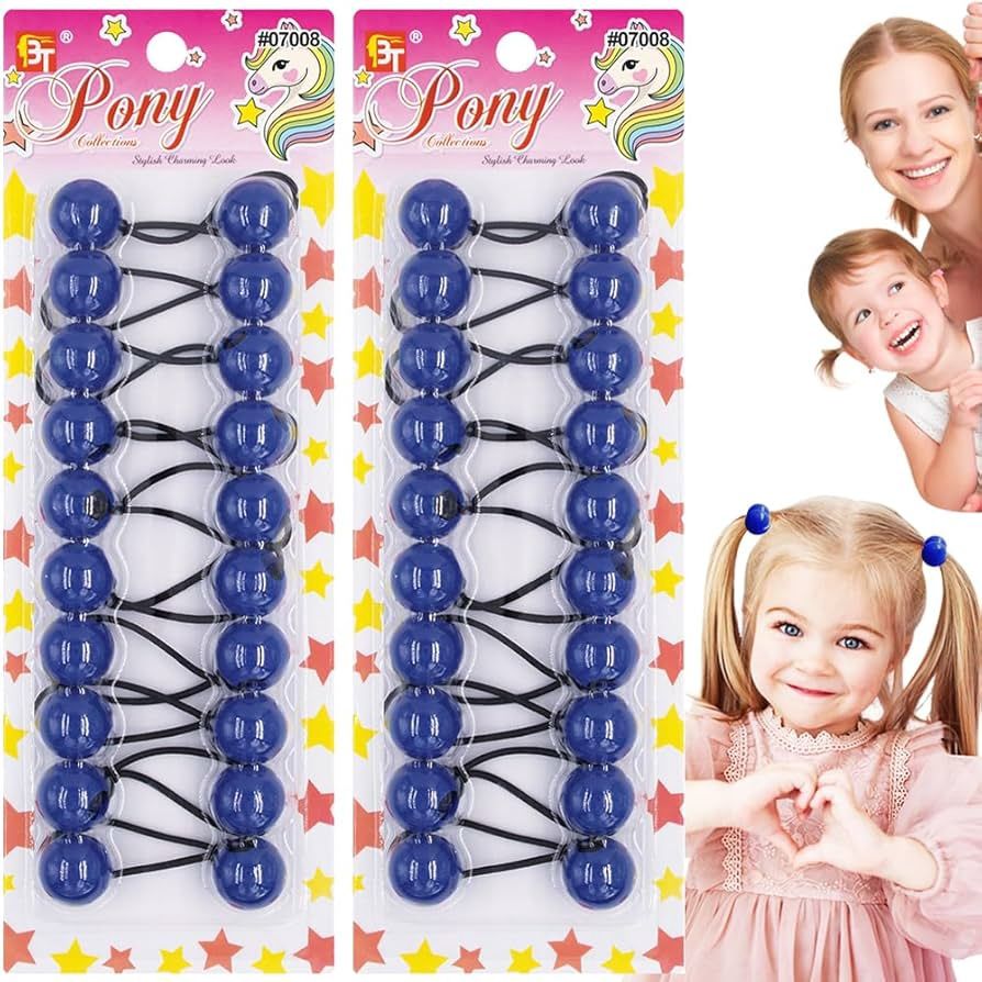 Bobbles - Marble - Royal Blue 10pk