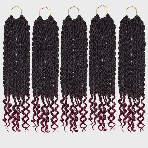 Crochet w/Curls -  #1B/BUG