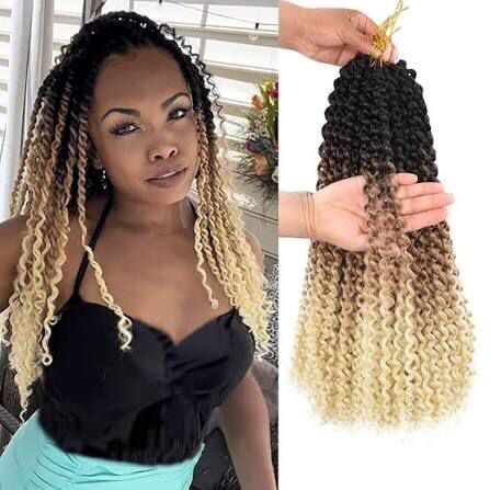 Passion Twist - Wet &amp; Wavy Crochet - 14&quot; #1B/613