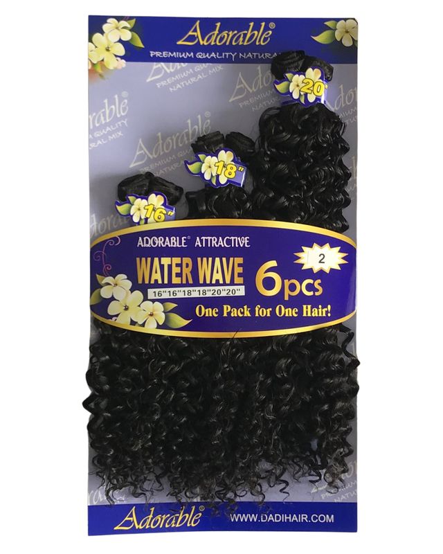 Adorable (Blue) - Water Wave 6pcs – (10/12/14) - #2