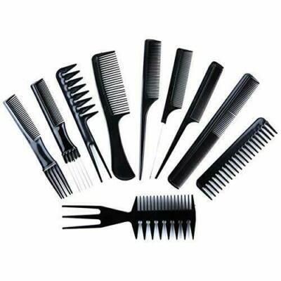 Comb - Looks - Multi Set Black - (10pcs)