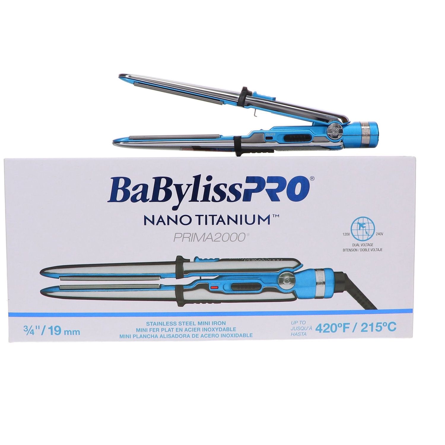 BABYLISS N/T FLAT IRON PRIMA 2000 3/4"