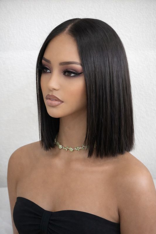 H2 - 2x6 8" Blunt Cut 1B - Khloe