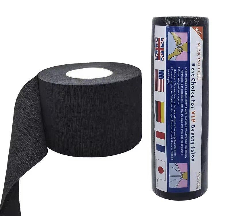 Barber Neck Strips - Black (5 rolls/1pk)