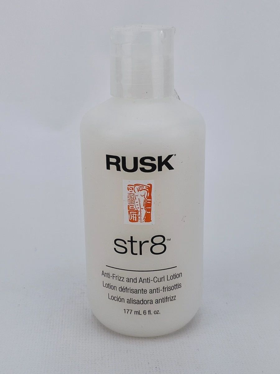 Rusk Str8 Anti-Frizz &amp; Anti-Curl Lotion 6oz