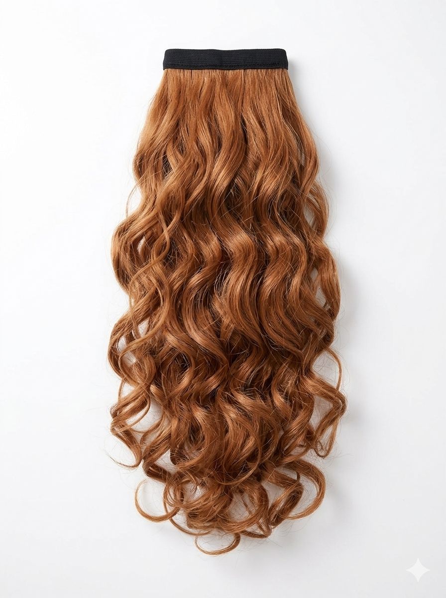 Synthetic Ponytail Curly (Velcro) - #30
