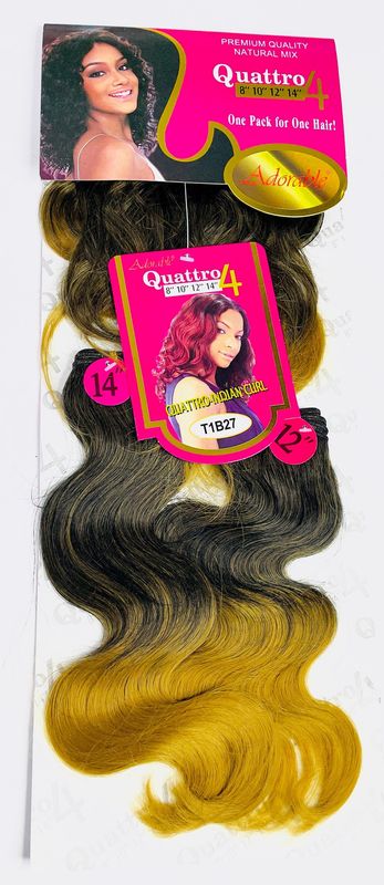 Adorable (Pink) - Indian Curl – (8/10/12/14) - #1B/27