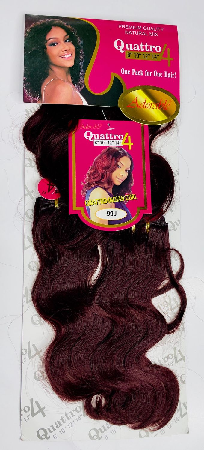 Adorable (Pink) - Indian Curl – (8/10/12/14) - #99J