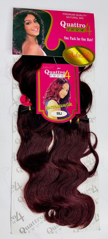 Adorable (Pink) - Indian Curl – (8/10/12/14) - #99J