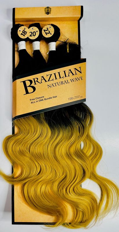 Brazilian Natural Wave Pk (18/20/22) - #1B/27
