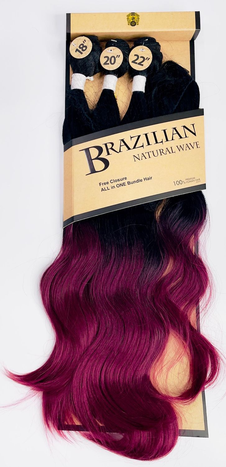 Brazilian Natural Wave Pk (18/20/22) - #1B/BUG